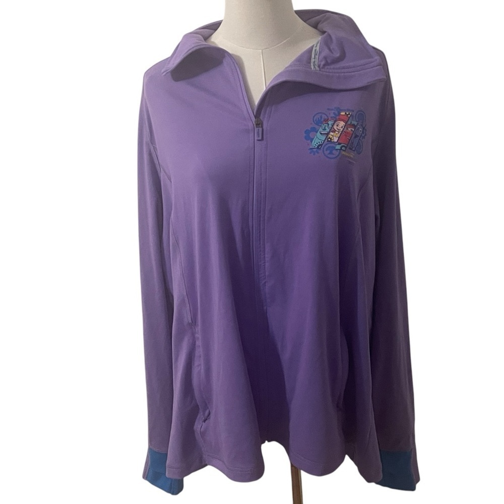 Disney Parks Run Disney Springtime Surprise Pixar Full Zip Jacket SZ 2XL 2023
